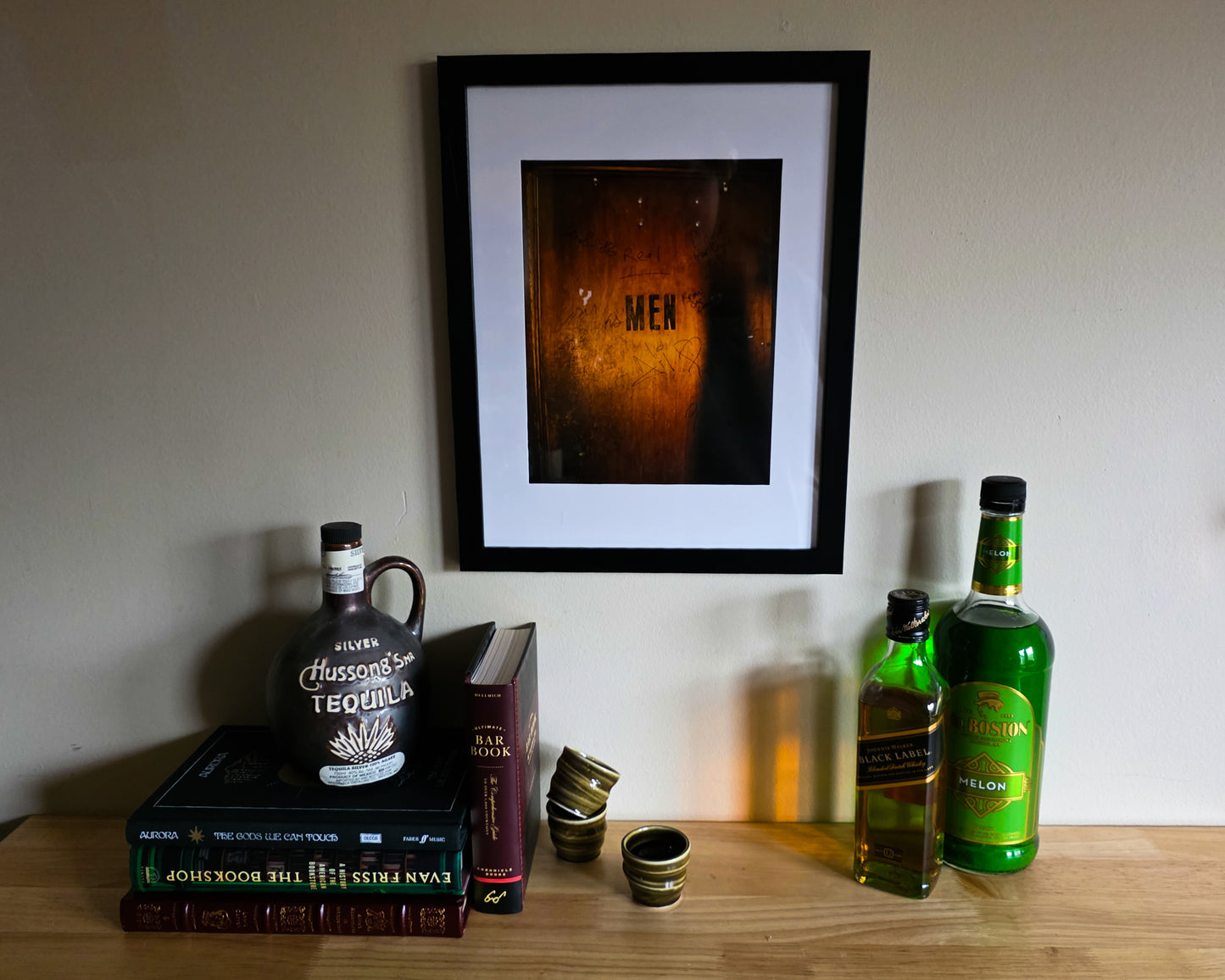 Men's Bathroom Door Photo Print - The Bier Stube Collection