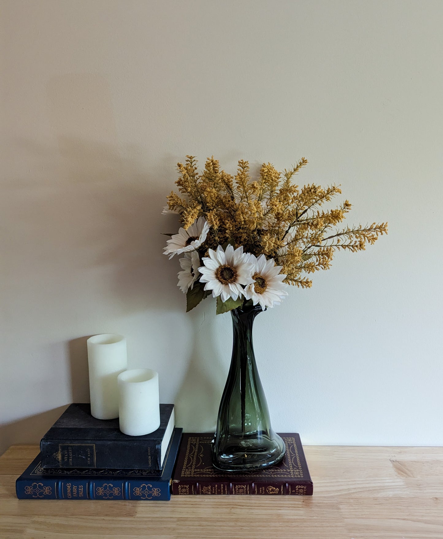 Bright Orange Pouch Vase