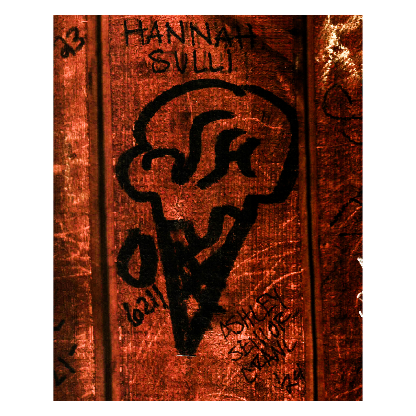 Ice Cream Wall Graffiti Photo Print - The Bier Stube Collection