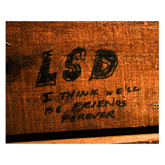 LSD Wall Graffiti Print - The Bier Stube Collection