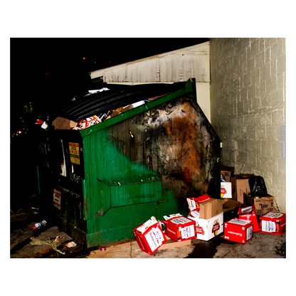 Closing Night Dumpster Photo Print - The Bier Stube Collection