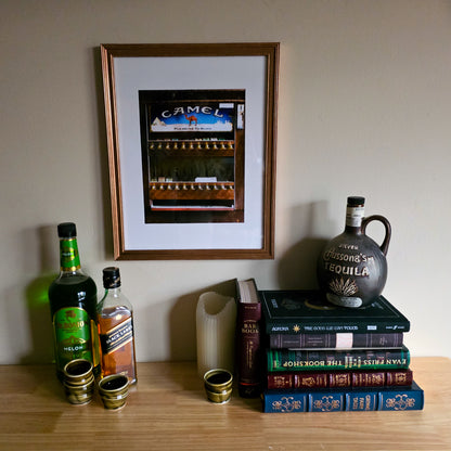 Camel Cigarette Machine Photo Print - The Bier Stube Collection