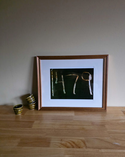 Dumpster Address Numbers Photo Print - The Bier Stube Collection