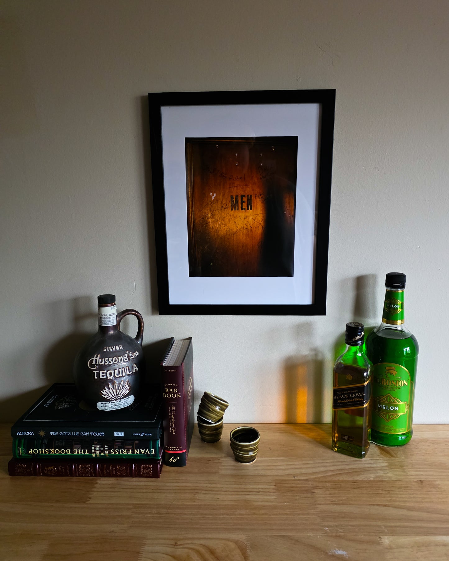 Men's Bathroom Door Photo Print - The Bier Stube Collection