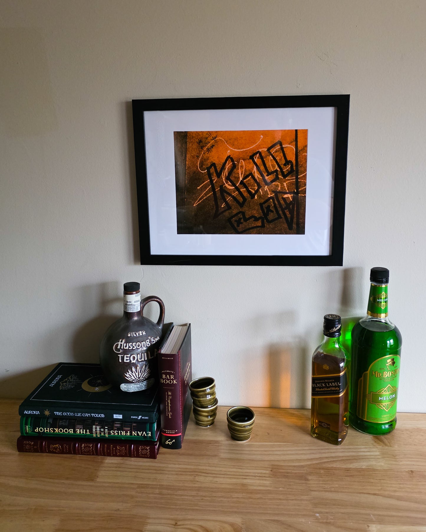 Kill God Wall Graffiti Photo Print - The Bier Stube Collection