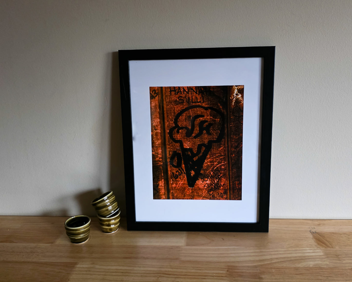 Ice Cream Wall Graffiti Photo Print - The Bier Stube Collection