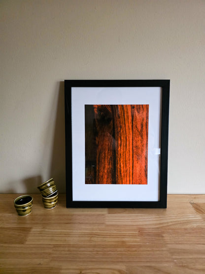 Bar Top Wood Grain Photo Print - The Bier Stube Collection