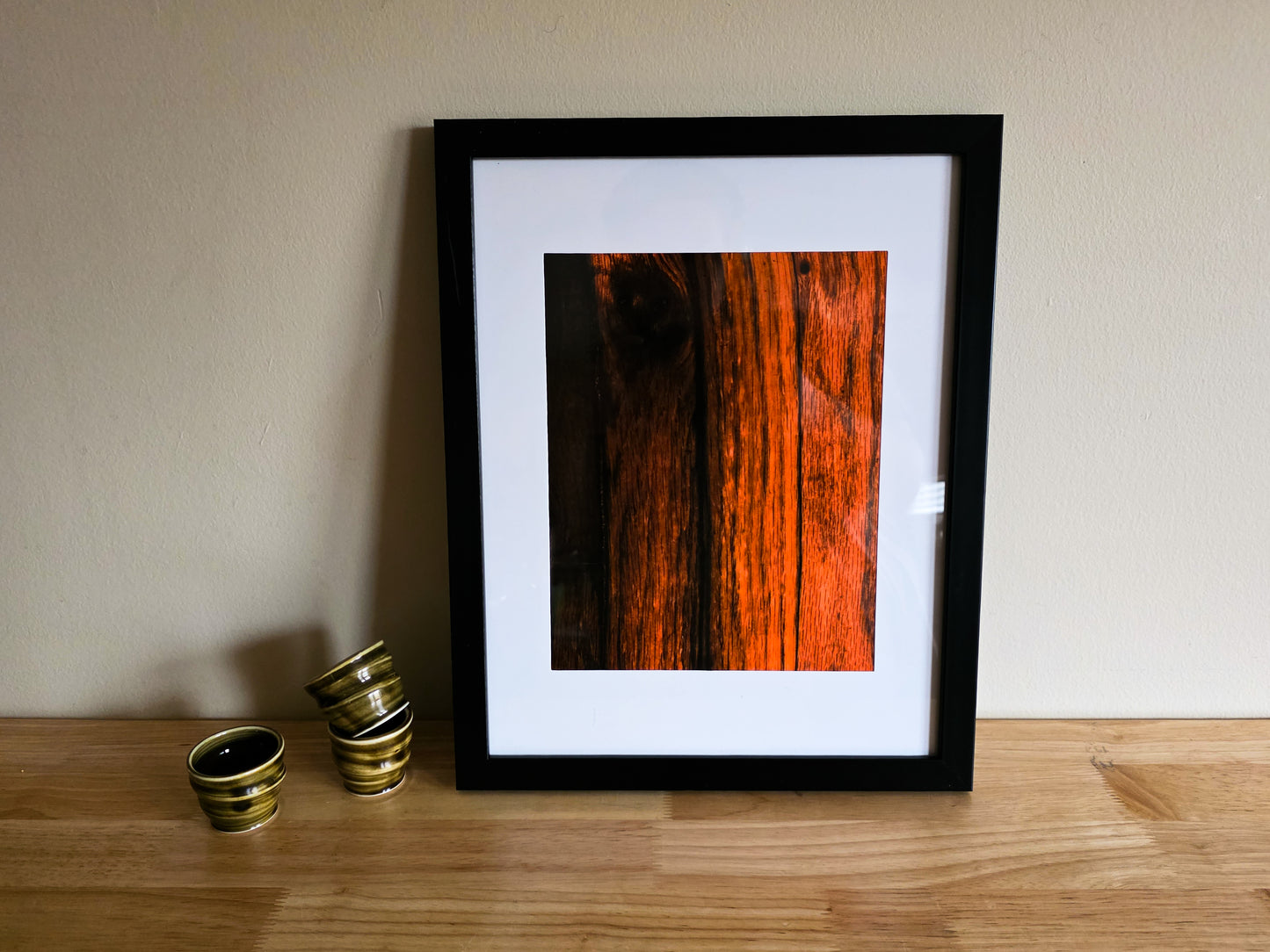 Bar Top Wood Grain Photo Print - The Bier Stube Collection