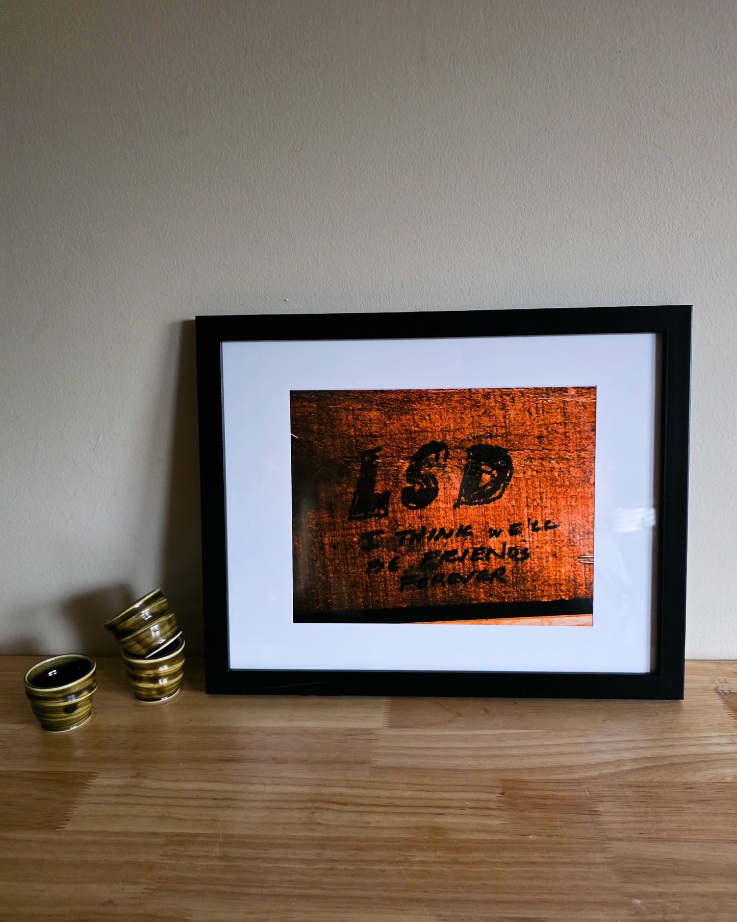 LSD Wall Graffiti Print - The Bier Stube Collection