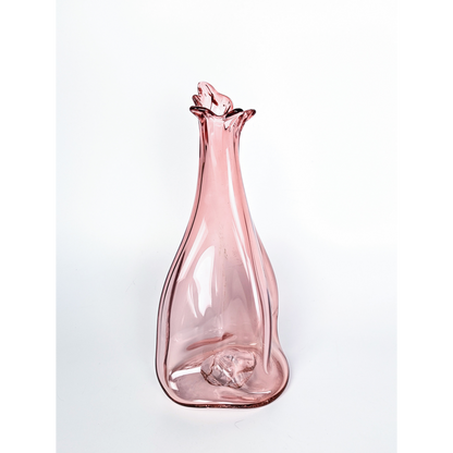 Aurora Pink Pouch Vase