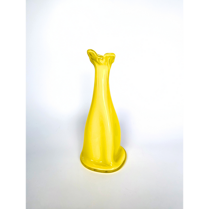 Lemon Yellow Pouch Vase