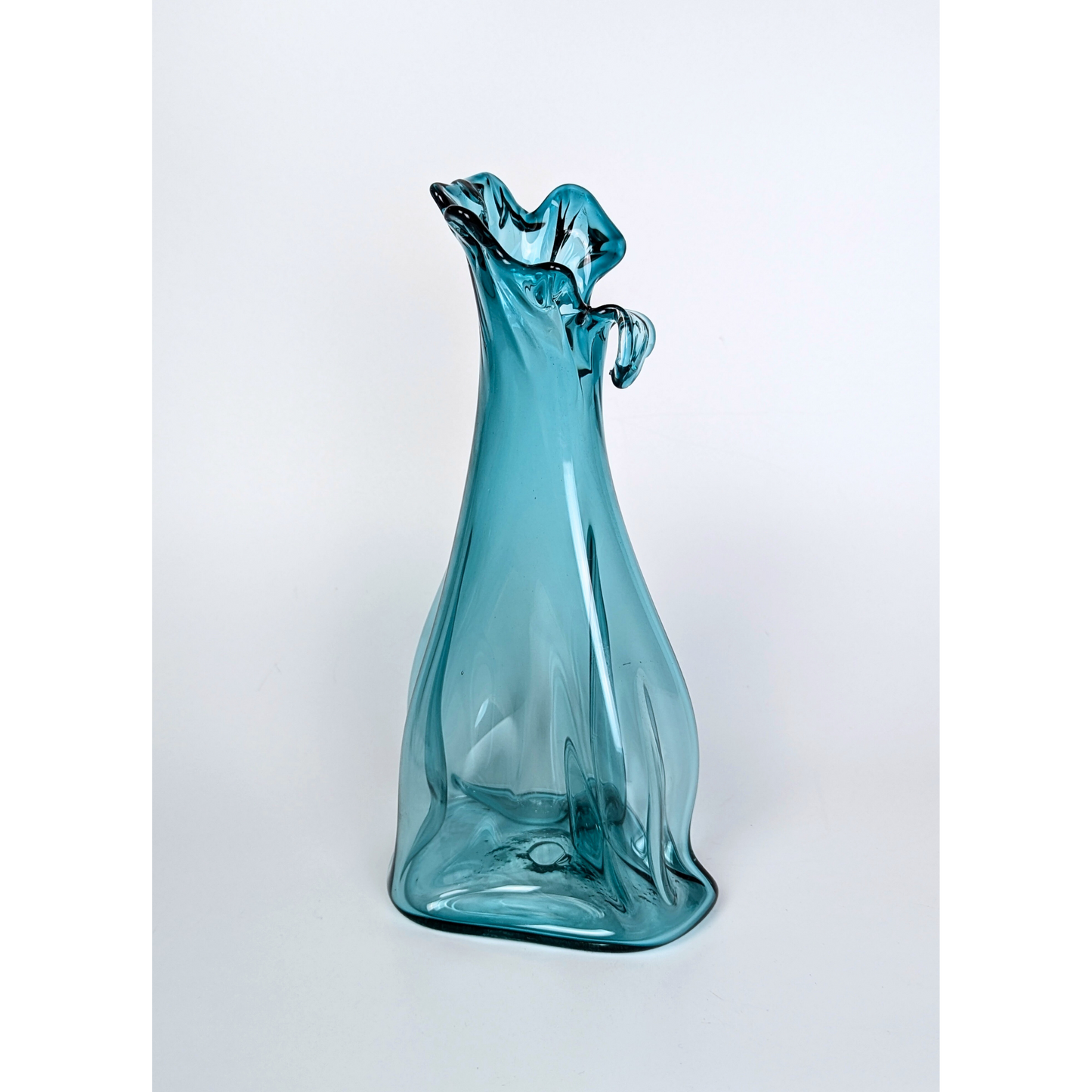 Sea Blue Pouch Vase