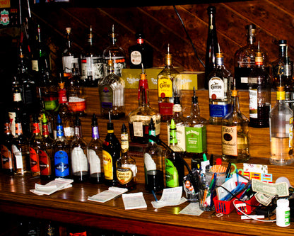 Liquor Bottles Photo Print - The Bier Stube Collection