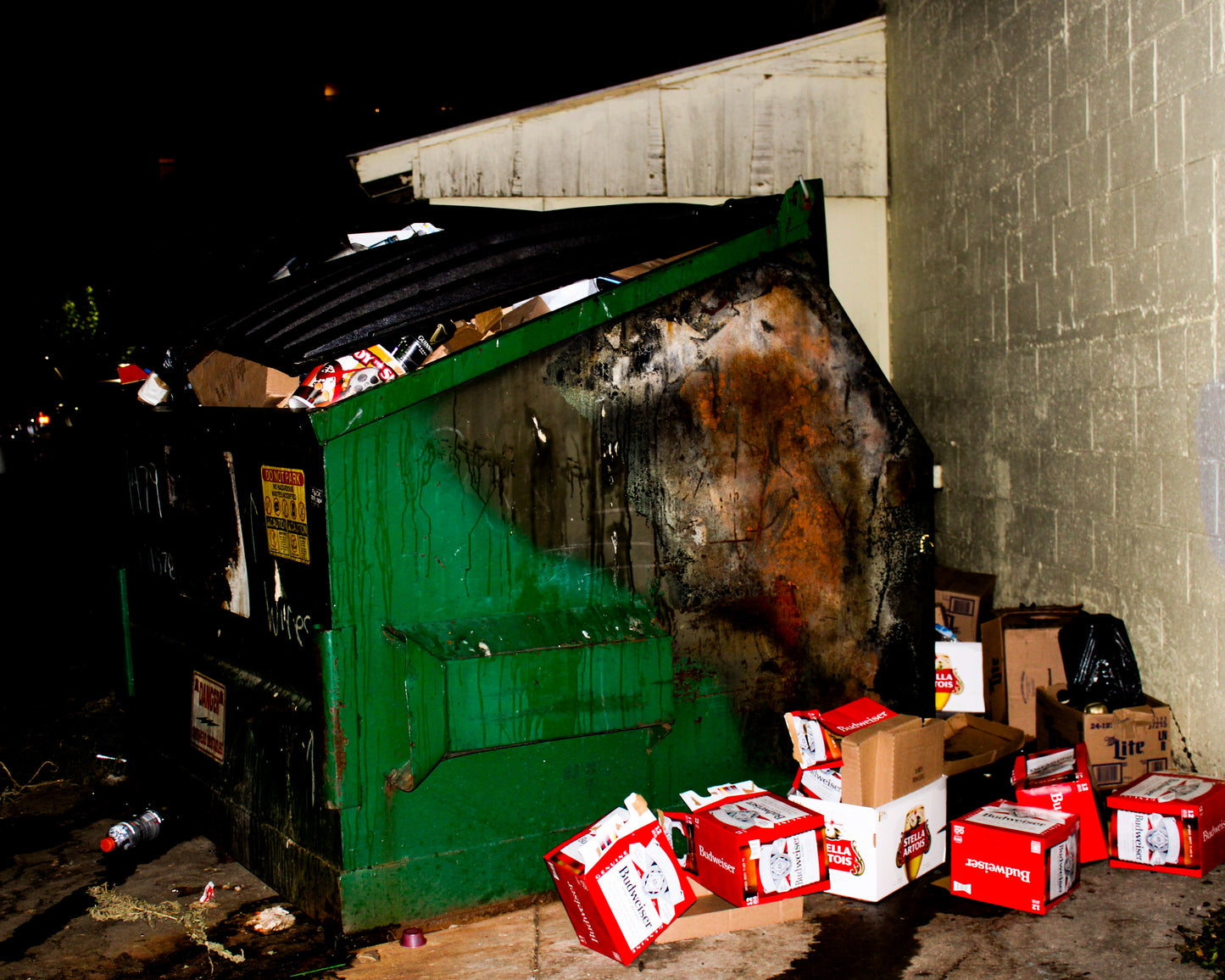 Closing Night Dumpster Photo Print - The Bier Stube Collection
