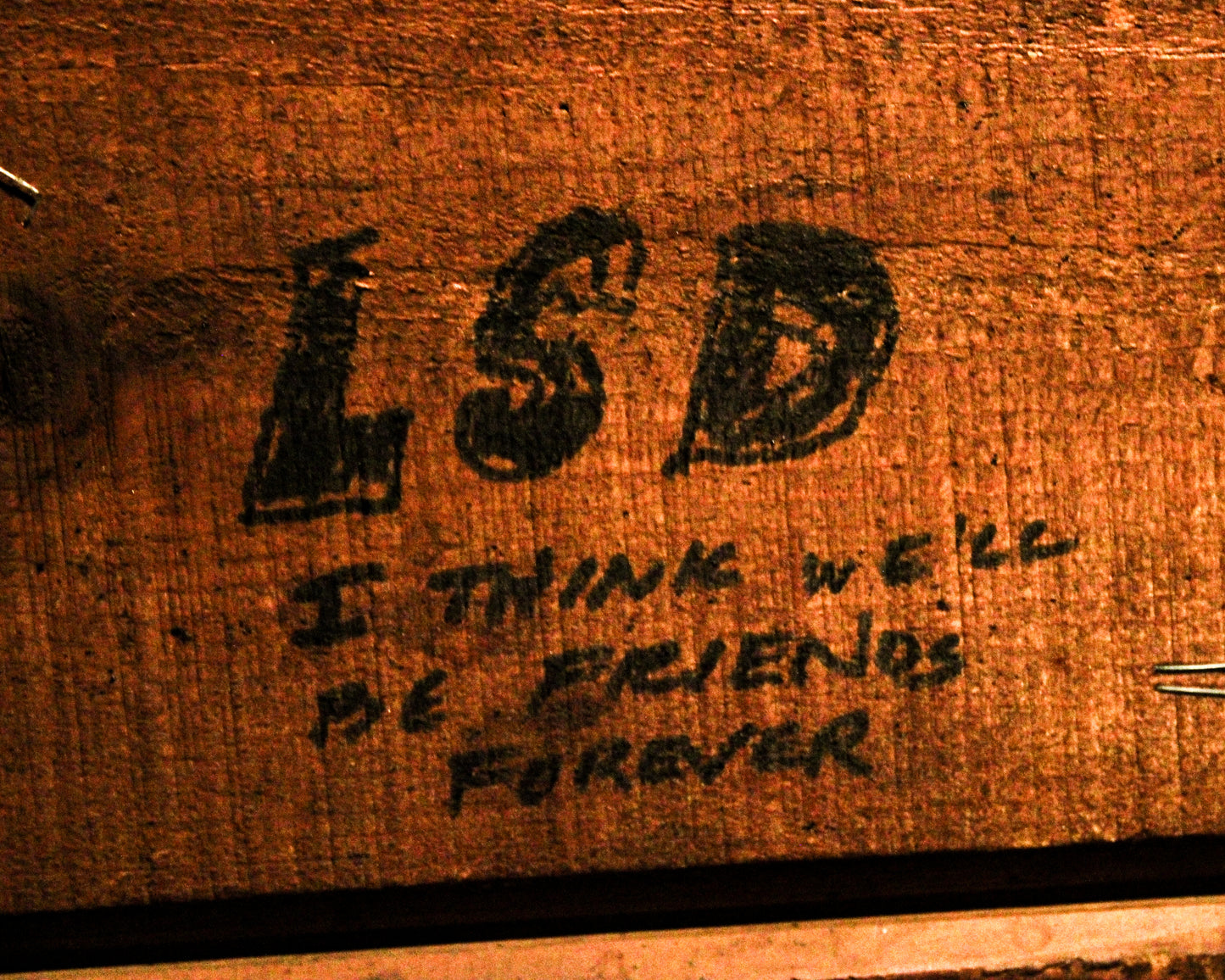 LSD Wall Graffiti Print - The Bier Stube Collection