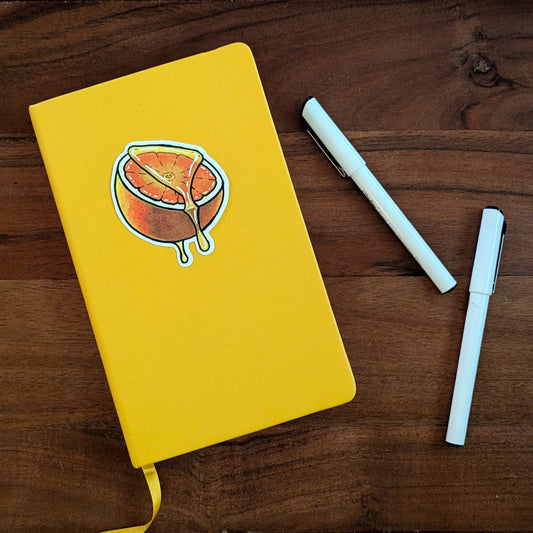 Orange Pride Sticker